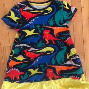 🦖Mini Boden Dino dress🦖7/8